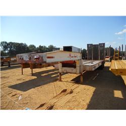 SHOPBUILT T/A LOWBOY W/HYD RAMPS, 10.00-20 TIRES