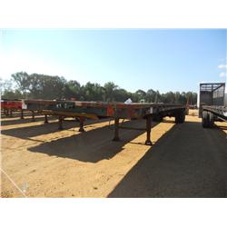 1991 HOMEMADE 48' FLATBED TRAILER,