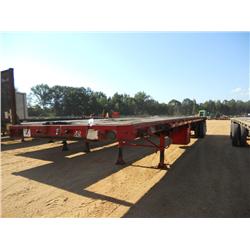 1986 GREAT DANE 45' FLATBED TRAILER, 