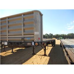 1993 TRANSCRAFT 45' FLATBED TRAILER,