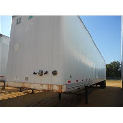 2000 HYUNDAI 48' VAN TRAILER,