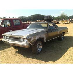 1968 CHEVROLET EL CAMINO,