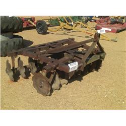 6' DISC HARROW, 3 PTH