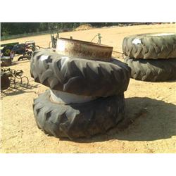 (1) LOT 2 16.9-34 TRACTOR TIRES