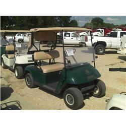 E-Z-GO ELEC GOLF CAR W/CHARGER, WINDSHIELD,