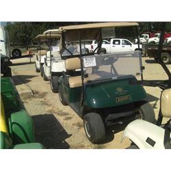 E-Z-GO ELEC GOLF CAR W/CHARGER, WINDSHIELD,