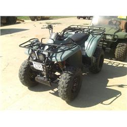YAMAHA WOLVERINE 350 4X4 ATV, 
