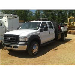 2006 FORD F550 SERVICE TRUCK, 
