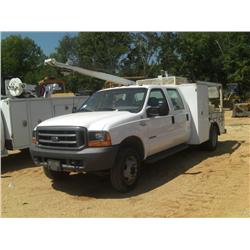 1999 FORD F550 S/A SERVICE TRUCK,