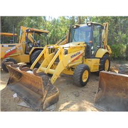 KOMATSU WB140-2 4X4 LOADER BACKHOE,