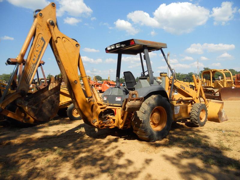 CASE 580L SERIES II 4X4 LOADER BACKHOE,