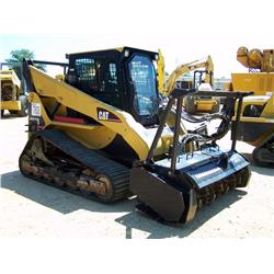 CAT 287B TRACK MULCHING MACHINE,
