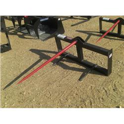 VERSATECH HAY FORK, FITS SKID STEER