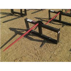 VERSATECH HAY FORK, FITS SKID STEER