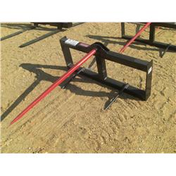VERSATECH HAY FORK, FITS SKID STEER