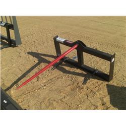 VERSATECH HAY FORK, FITS SKID STEER