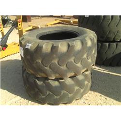 (1) LOT 2 19.5L-24 TIRES