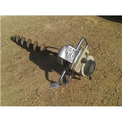HAND HELD AUGER, GAS