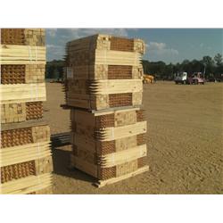 (2) BUNDLES 2"X2"X36" STAKES, APPROXIMATELY 1000 