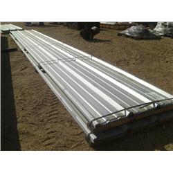 (1) LOT 25 ('X25' GALVALUME SHEETS) (26G R-PANEL)