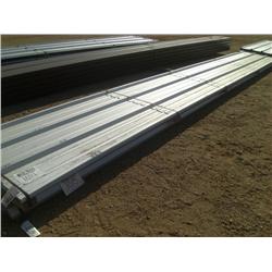 (1) LOT 25 (3'X25' GALVALUME SHEETS0 (26G R-PANEL)