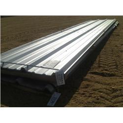 (1) LOT 25 (3'X16' GALVALUME SHEETS) (26G R-PANEL)