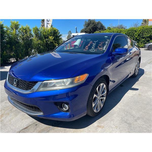 HOND ACCORD 2014 APP/DUP-T/EXP-ONLY-SMOG