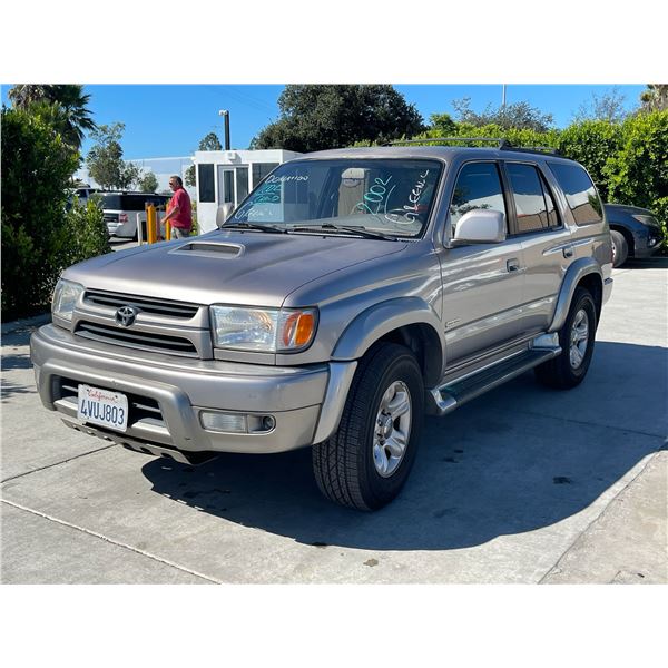 TOYT 4RUNNER 2002 T-DONATION