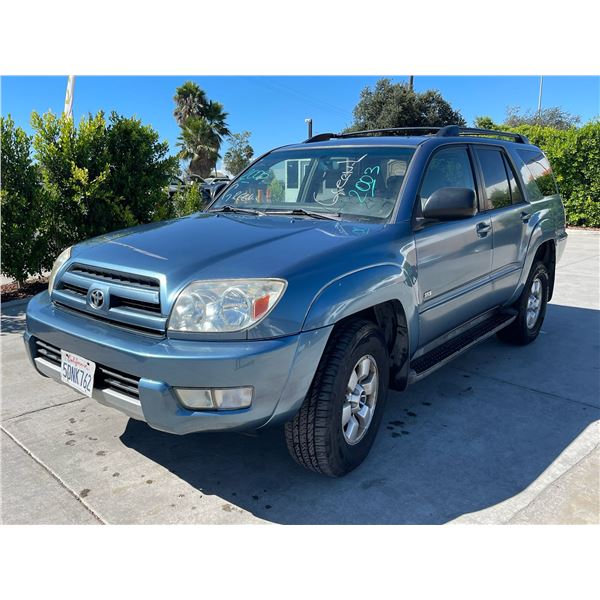 TOYT 4RUNNER 2003 T-2 DAYS