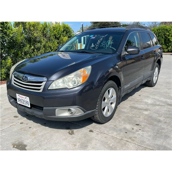 SUBA OUTBACK 2011 APP DUP/T -