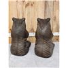 Image 6 : Pair Of Cast Aluminum Bears