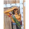 Image 2 : Hand Carved Wooden Cigar Store Indian