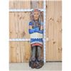 Image 1 : Hand Carved Wooden Cigar Store Indian