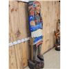 Image 4 : Hand Carved Wooden Cigar Store Indian
