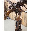 Image 5 : Spectacular Hand Carved Driftwood Eagle Sculpture