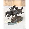 Image 4 : Frederick Remington Bronze Wounded Bunkie