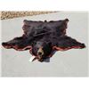 Image 1 : Big Black Bear Rug Taxidermy