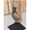 Image 8 : Giant Reproduction Diamondback Rattlesnake Taxidermy