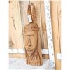 Image 3 : Hand Carved Wooden Indian Bust