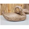 Image 1 : Hand Carved Wooden Swan Decoy