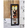 Image 1 : Frame Of 5 Beautiful Butterflies Taxidermy