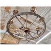 Image 12 : 48" Wagon Wheel Chandelier