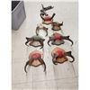 Image 3 : 7 Sets Of Pronghorn Antelope Horns On Plaques & Skull Plate