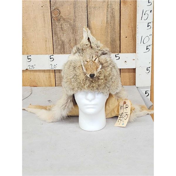Coyote Fur Mountain Man Hat