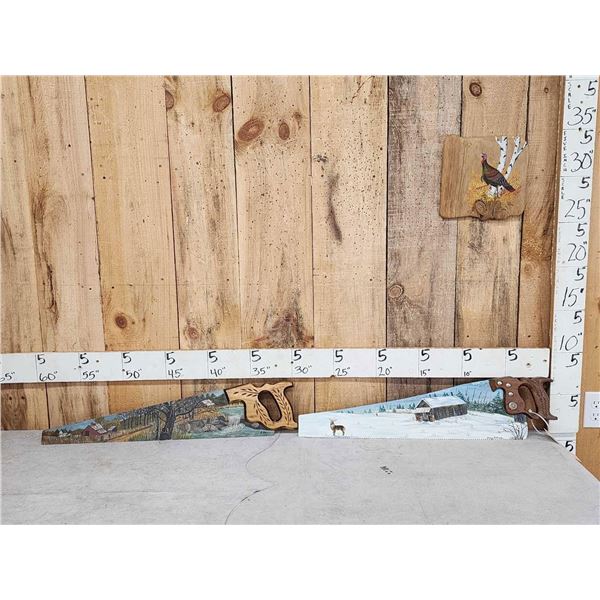 3 Hand Painted Oil Paintings