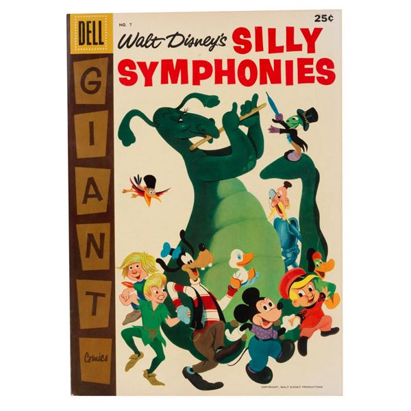 A Walt Disney’s Silly Symphonies Giant Comic Book.