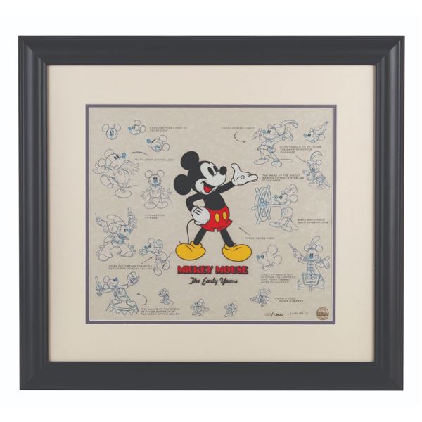 A Rare Mickey Mouse The Early Years Lumicel.
