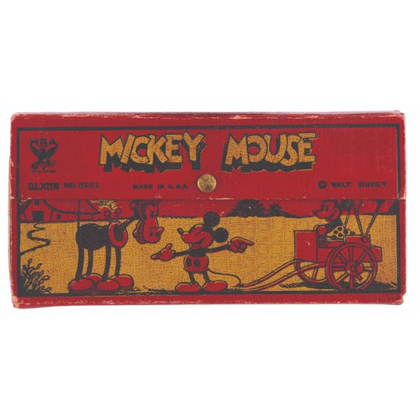 A Mickey Mouse NRA Pencil Case.
