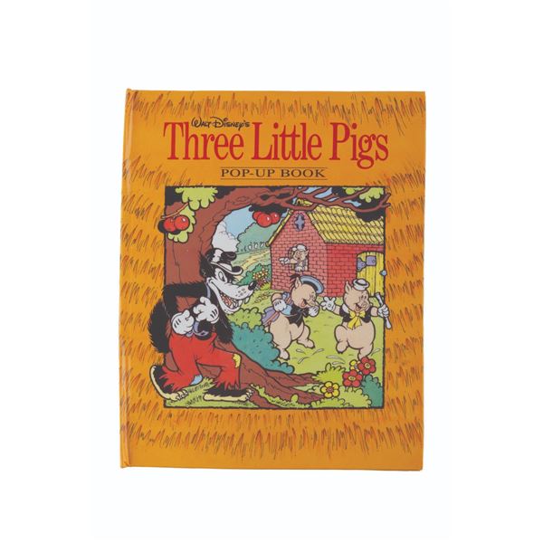A Walt Disney's"Three Little Pigs" Pop-Up Book.