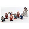 Image 1 : A "Snow White and the Seven Dwarfs" Ceramic Figurine Set.